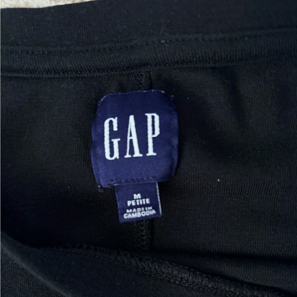 🚩GAP Modern T-Shirt Dress Petite Med Dress - Picture 4 of 5